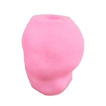 참신한 실리콘 금형 즙이 많은 식물 화분 DIY 정원 콘크리트 화분 캔들 홀더 공예 가정 장식을위한 수지 주조, 분홍
