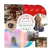 LP판 미국 테일러 스위프트 레코드판 + 서명 CD Red Lover Christmas Tree Farm Evermore RSD