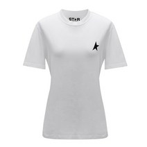 [골든구스] 스타컬렉션 여성 반팔 티셔츠 GWP00880-P000593-10364