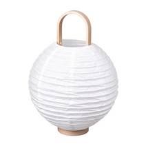 이케아 BASTUA 바스투아 LED랜턴 배터리식 화이트 205.426.00, 단품, 단품