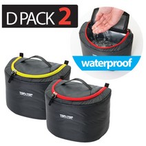 탑앤탑- 디팩2 M /D팩/쿨러백/등산배낭 보조백, 레드