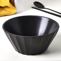 애쉬 블랙 면기 이천 도자기 비빔밥 라면 우동 냉면 라면기 국수 그릇