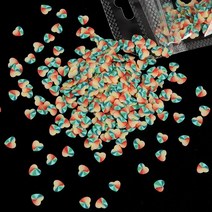 10g 수지 충전 포커 폴리머 클레이 조각 에폭시 용 카드 플레이크 필러 Moule 실리콘 펜던트 DIY 용품, [64] AXRT-4