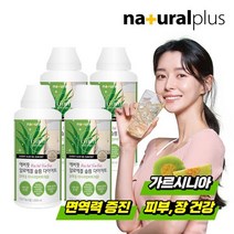 권나라 에버핏 알로에겔다이어트 청포도맛 1000ml 4병