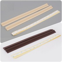 2p 일반 문 도어 pvc 실리콘 고무 바닥 경사 턱 받침 문지방 휠체어 보행기 바닥 안전 받침대 식당 병원 간편 설치 부착 수레 카트 바퀴 보호 아기 어린이 어르신 장애인 환자, 색상, 베이지
