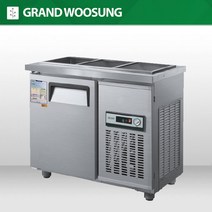 우성 반찬냉장고 900(폭500) 업소용 밧드냉장고 CWS-090RB(D5), 내부스텐, 아날로그, 우측