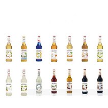 프랑스 모닌 커피시럽 1L 23종 MONIN, 모닌시럽 그린애플 1L 페트