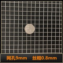 울타리망 휀스 스테인리스304 그물망 축사 경계망 방범망 사각 철망, 네트워크 체크 9mm 선경 0.8mm 넓고 1.2m