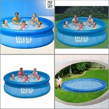 CoCoPink / WATER PALY 에어 가족 풀장 305x76cm 1P