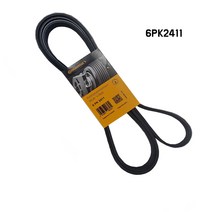 6PK2411 콘티벨트 25212 2F320 파워벨트 팬벨트 에어컨벨트 휀벨트 겉벨트 V벨트 PK벨트 R엔진 리브드벨트 외부벨트 외벨트 252122F320, 1개