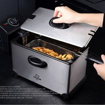 서진이네튀김기 핫도그튀김기 가정용 미니 전기 튀김기 3.5L