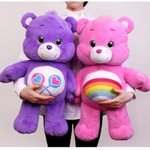 쉐어 치어 하트송 펀샤인 베어 인형 쉐어베어, 보라
