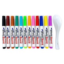 Education Toys Water Drawing Floating Whiteboard Markers Magical Painting Pen Doodle Erasable, 01 8 colors