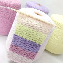 아가콘사_아이옷뜨기 모티브뜨기 의류뜨기 콘사 사계절실 이불뜨기, 1. 아가핑크