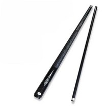 개인 당구 큐대 블랙 카본 휴대용 큐 케이스 세트 가성비 개인큐, 메이플 빅 헤드 폴 13mm