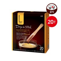 남양 루카스나인 드립인스틱 게이샤/ 예가체프/ 과테말라/ 케냐 20T 40T 스틱커피, 20T (20T x 1개), 드립인스틱 과테말라