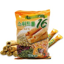 스위트롤 16곡 600g 곡물과자 10g*60개입, 600gX4봉, 10g, 4개
