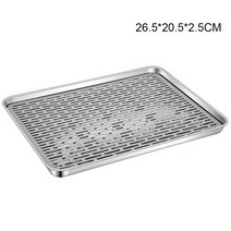 김치냉장고 미니 1 Pc 스테인리스 드립 트레이 에서 유출 누출 잡기 이상적 에어 컨디셔너 자동차 기계, 01 26.5x20.5 CM