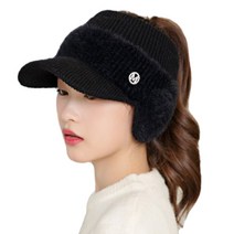 그린코코 겨울여성모자 겨울 니트모자 여자 귀덮개 모자