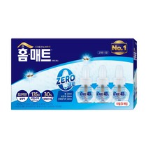 홈매트 제로 리퀴드에스 리필액 3개 모기 진드기 기피제, 1개