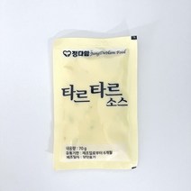 정다함돈까스 업소용 돈가스소스 파우치(70g) 200개 대용량, 타르타르소스(70g)  200개