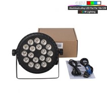 SHEHDS 8PCS 알루미늄 합금 LED 플랫 파 18x12W RGBW/18x18W RGBWA UV 조명 DMX512 디스코 전문 무대 DJ 장비, [01] 8pcs 18x12W, [01] EU 플매트 카펫 러그