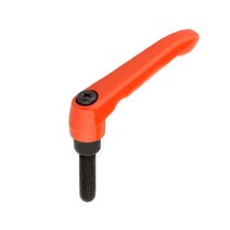 SK-2147-2 캐스팅 클램프레버 볼트형 주황색, SK-2147-2-M10-15L, 1개