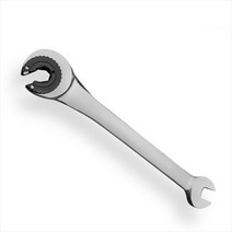 알덴 라쳇식 오픈렌치 냉동 기어 렌치 오픈 8~19mm, 12mm