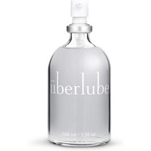?berlube Luxury Lubricant Latex-Safe Natural Silicone Lube with Vitamin E Unscented Flavorless Zero Residue Works Underwater - 100ml