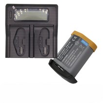 캐논 LP-E19 배터리 충전기 R3 1DX Mark II 1DX2 1DS4 1D3, E19 배터리 플러스 듀얼 배터리 LCD 충전