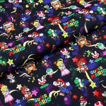 구지포 부직포 구직포 50x140cm 마리 게임 만화 100 코튼 패브릭 재봉 재료 퀼트 패치 워크 바느질 Diy 수제 가방, 16+50x140cm