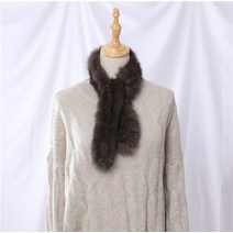 2020 고급 여성용 100 리얼 세이블 모피 니트 스카프 천연 밍크 모피 스카프 레이디 패션 겨울 랩 넥 워머