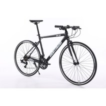 2023년형 Montagna 하이브리드 700C 자전거 21단 알루미늄 H9, 매트블랙, 510, 반조립