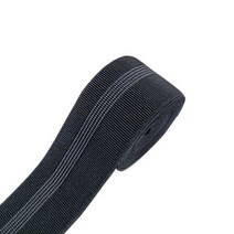 허리고무밴드 스판밴딩 45mm 골직그레이라인(16-301)