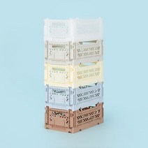 아이카사 S 키즈세트(5개세트)_드림 접이식 리빙박스 수납박스 수납바구니 수납함 정리함, 색상혼합