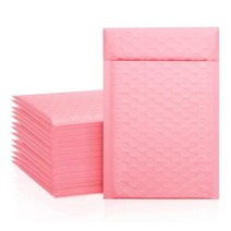 가정용진공포장기계 진공포장기 가정용진공포장기 압축기 50100pcs 버블 봉투 가방 핑크 방수 폴리 메일러 불투명 셀프 씰 접착제 부티크 배송