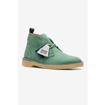 [국내 매장판] CLARKS 데져트 부츠 브이씨와이 - GREEN NUBUCK 245915