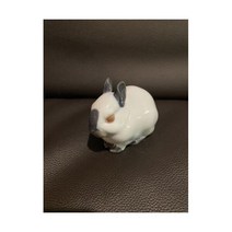 빈티지 로얄 코펜하겐 #4705 A1 그레이 & 화이트 Porcelain 토끼