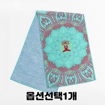컬러 프린팅 빠른 건조 흡습 극세섬유 스포츠 타올 초경량 헬스 필라 요가 운동 수건 타월 100cm 종류선택 1장, 1개, 턴인 100x30cm