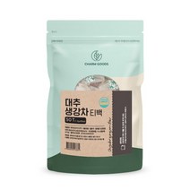 국내산 대추 생강 차 삼각 매쉬 티백 식약처 HACCP 인증, 50티백, 1팩