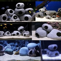 [AMISO] 물고기가 산란할수있는 장소 작은 치어가 숨을수있는 은신처 세라믹 물고기 은신처