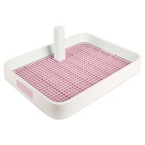 파스텔펫 강아지 원터치 간편 배변판, 핑크, 1개