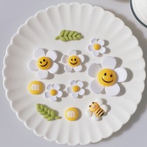 나뭇잎웃음데이지꽃 파츠 11pcs