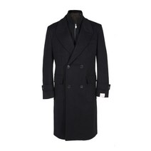 CORNELIANI 꼬르넬리아니 블랙 솔리드 울 싱글 아이덴티티 코트 CR9CTIS06 -