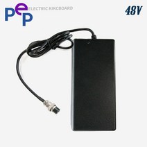 [PEP]아이엠봇 전동킥보드 48V충전기 3P항공단자 12mm54.6V [I-K800/Dual GT], 1개