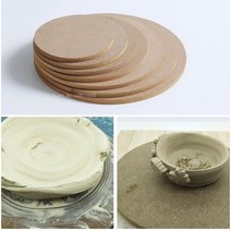 화판 나무 미니 철제 테이블 휴대용접이식 이젤 도자기 드로잉 보드 나무 밀도 세라믹 건조 원형 조각 베이