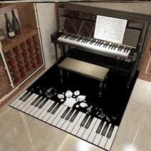 피아노 방진 패드 매트 아파트 방음공사 디지털 소음 흡음 층간 소음 물빨래 가능 장방형, J + 160x180cm