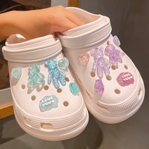 크록 자비츠 장식 악세사리 참 세트불가사리 악어 매력 2022 여름 패션 바다 동물 쉘 구두 장식 기능 Diy