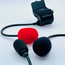 서울대세나 SENA 세나 블루투스 마이크 스폰지 스펀지 커버, 마이크 솜 ﻿레드 (대형)