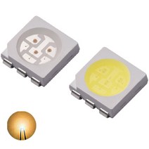 SMD LED 발광다이오드 5050 CHIP 10개, KTR-5050CWD(COOL WHITE)